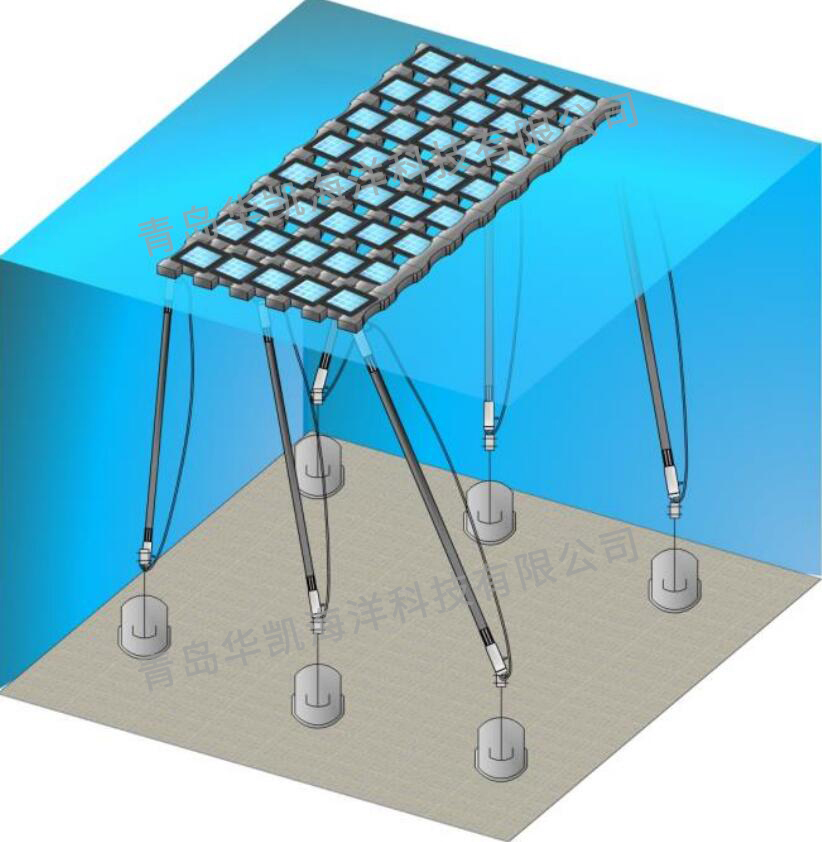 彈性錨索-水上光伏平臺系泊系統(tǒng)